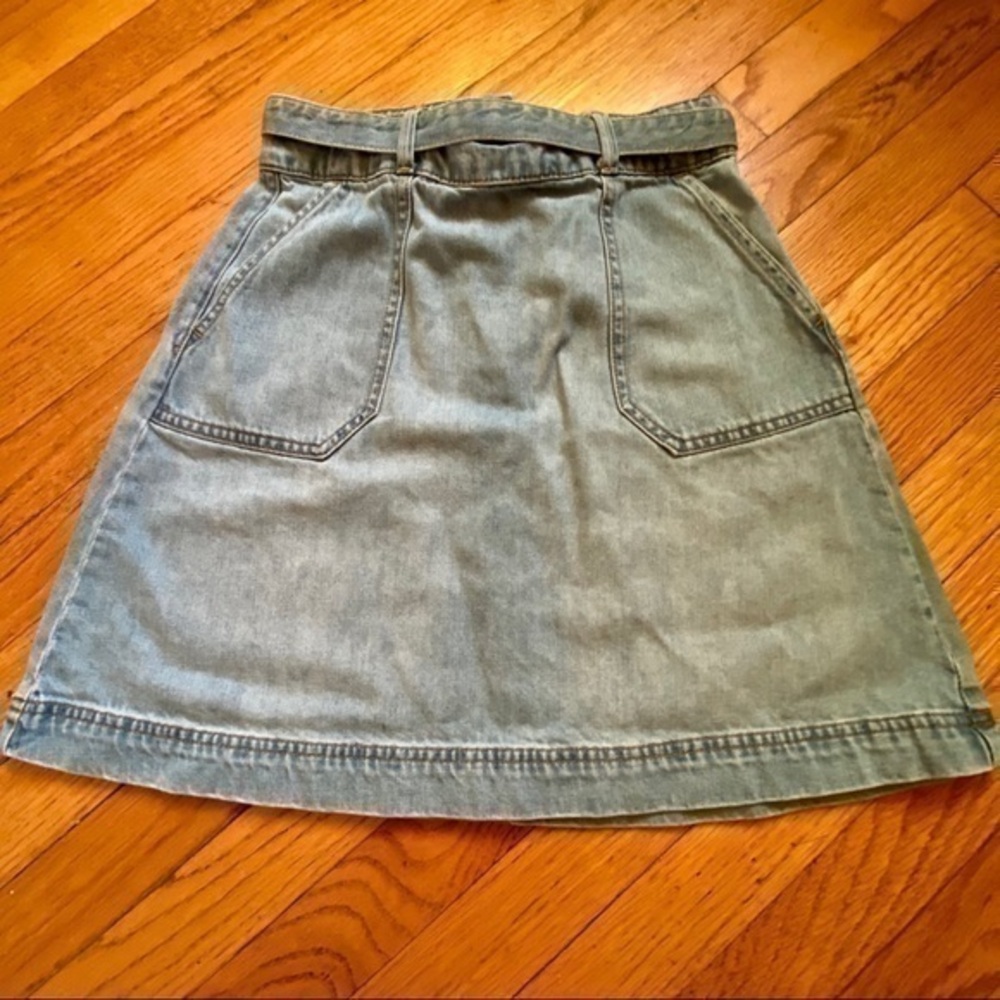 Gap Jean Skirt With Tie at Waist! So Cute!
